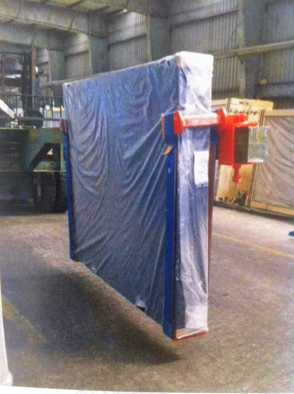 Forklift Truck Extension Boom Fork Skewer Attachment For Glass Loading And Unloading